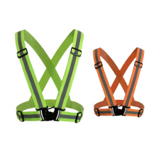 Reflective Vest Safety Clothing Outdoor Yellow Green Orange Oem Logo Color Printing Tape Feture Material